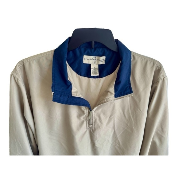 PRESWICK & MOORE GOLF, MENS COLLARED PULLOVER. SIZE L - Picture 2 of 7